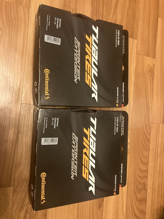 Комплект нових трубок continental sprinter gatorskin 28” 25мм
