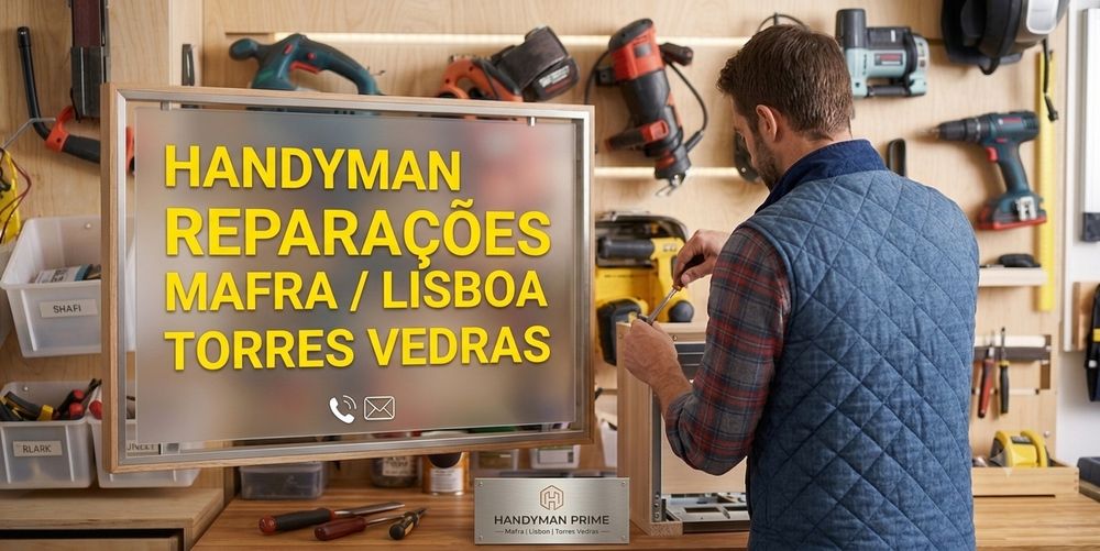 Handyman: Reparações e Montagens Rápidas - Mafra /Torres Vedras/Lisboa
