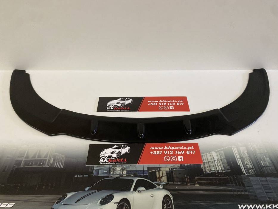 LIP SPOILER FRONTAL PALA ABA LÂMINA FRENTE AVENTAL LÁBIO SEAT LEON 1P FR CUPRA R PERFORMANCE