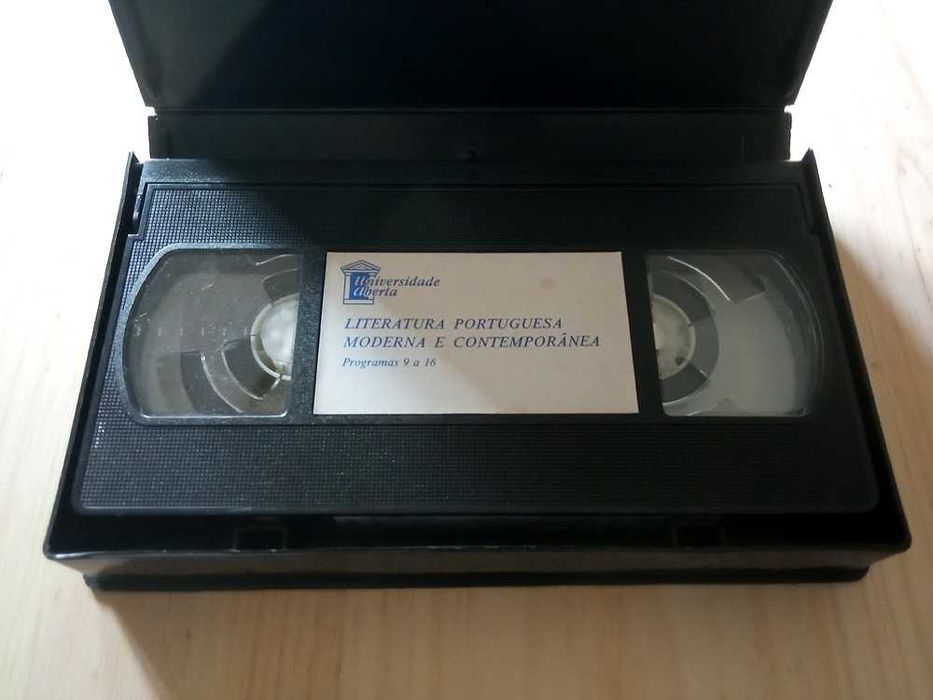 Filme Universidade Aberta - Literatura Portuguesa - VHS