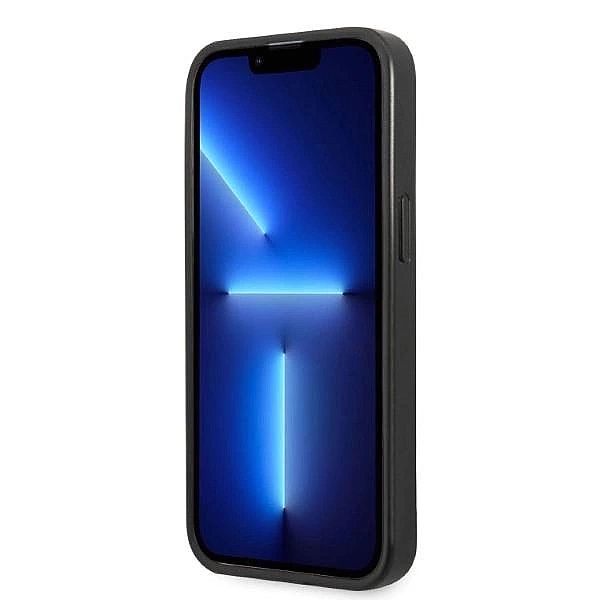 Etui Karl Lagerfeld Saffiano Plaque na iPhone 13 Pro Max - czarne