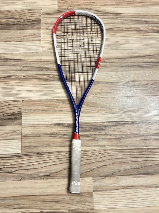 Rakieta do squasha Perfly wallbreaker 155 - naciąg do wymiany
