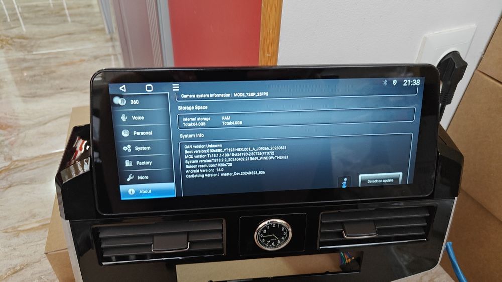 Штатная магнитола Toyota land cruiser 200 300  Prado 150 120android 12.3" GPS WiFi