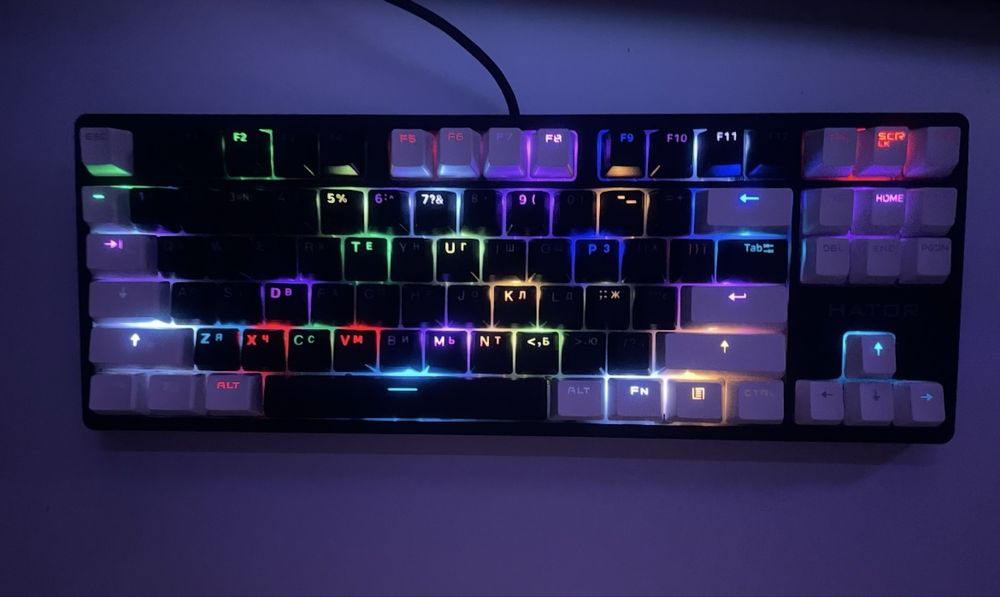 Клавіатура HATOR Rockfall 2 TKL Optica