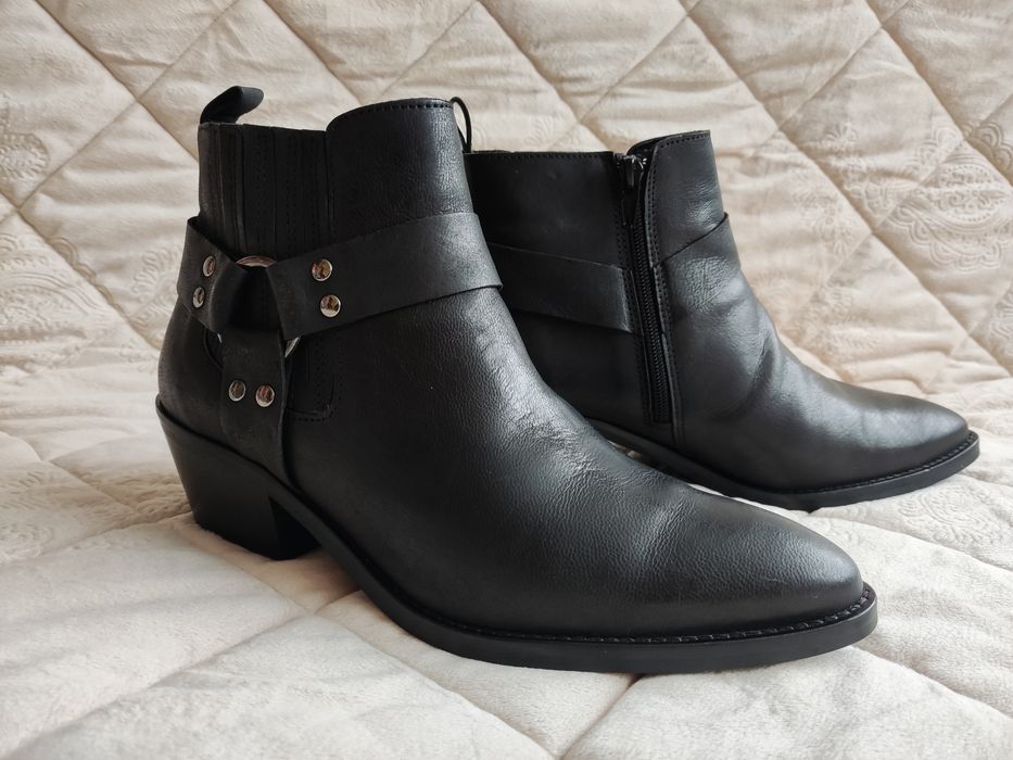 Ботінки челсі натуральна шкіра