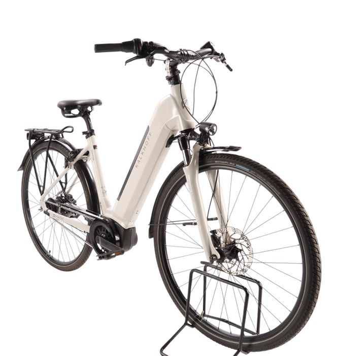 Rower elektryczny damski Kalkhoff Image 5 Bosch 500Wh 48 cm (M) 28" miejski e-bike silnik centralny Bosch Active Line Nexus 8 niska rama