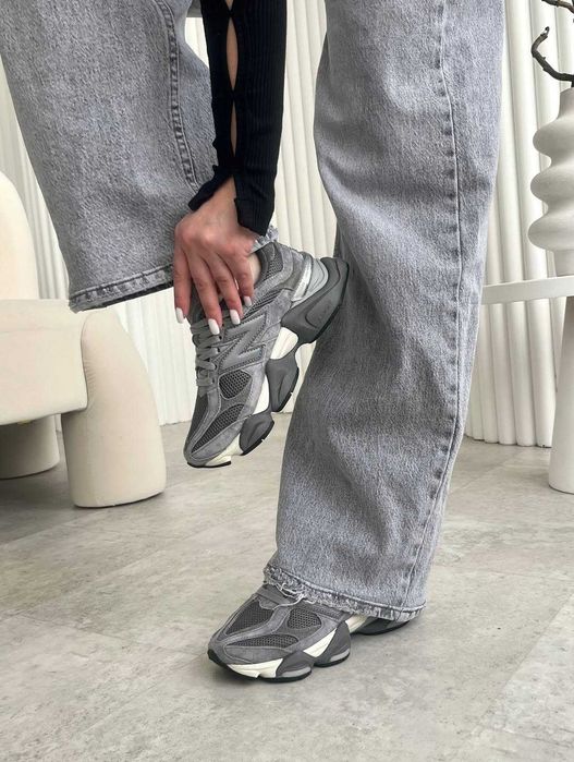 Кроссовки Женские New Balance 9060 DARK GREY/Кросівки Жіночі НьюБеланс