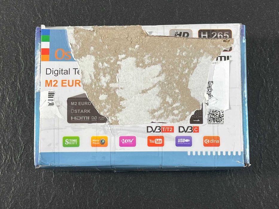 Ostark Euro T2 Dekoder Tuner Odbiornik naziemny DVB-T2 DVB-C Full HD