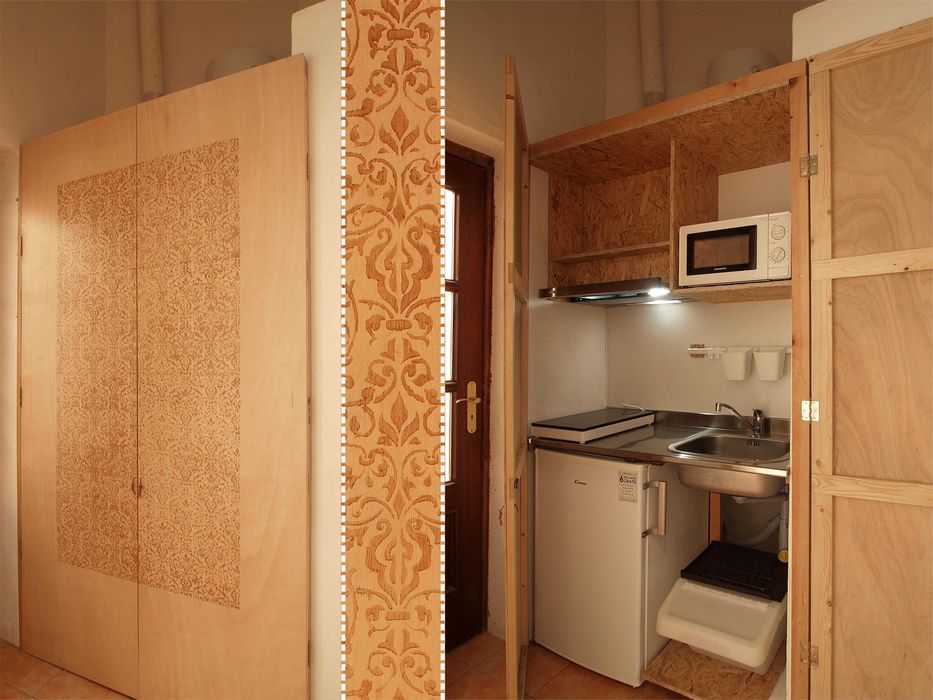 Quarto tipo duplex para estudante