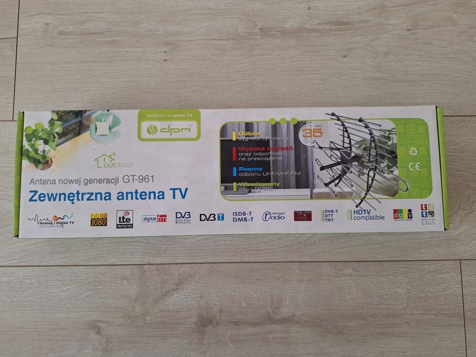 Antena tv zewnętrzna nieużywana