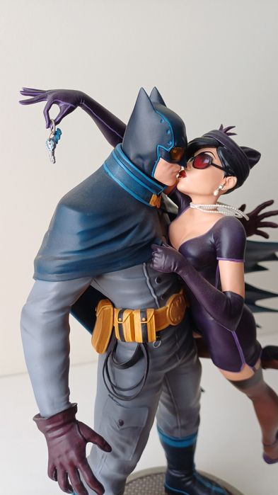 Diorama Batman vs Catwoman DC Comics