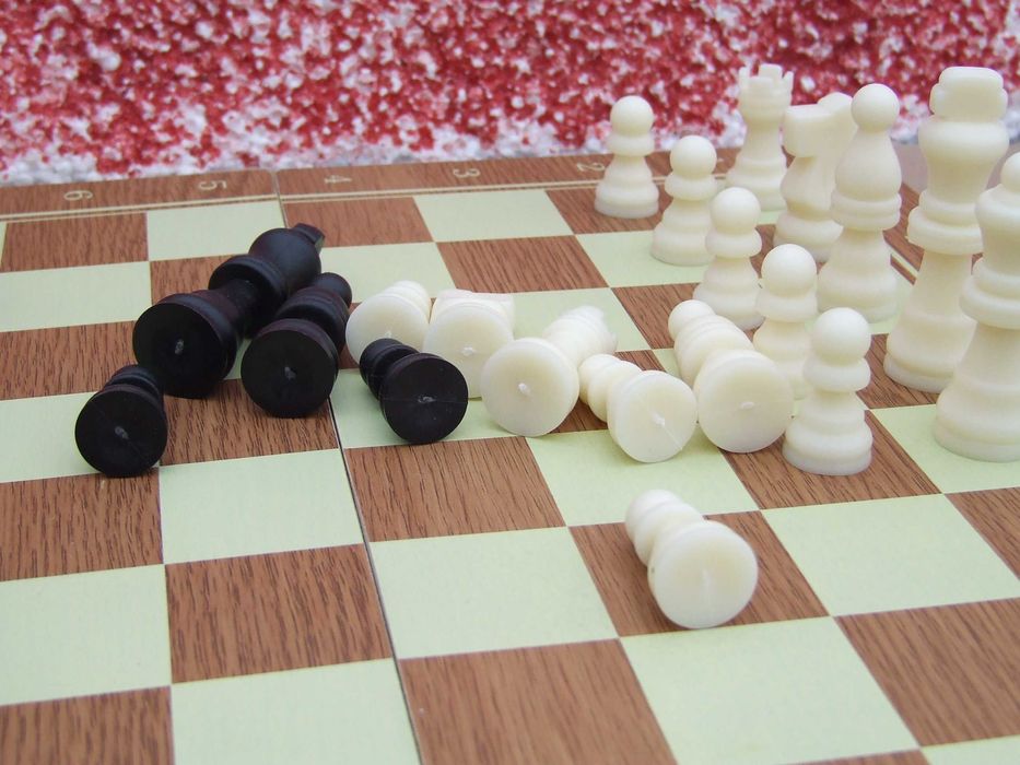 Шахматы шашки нарды, игровой набор 3в1/дерево/настольные/шахи