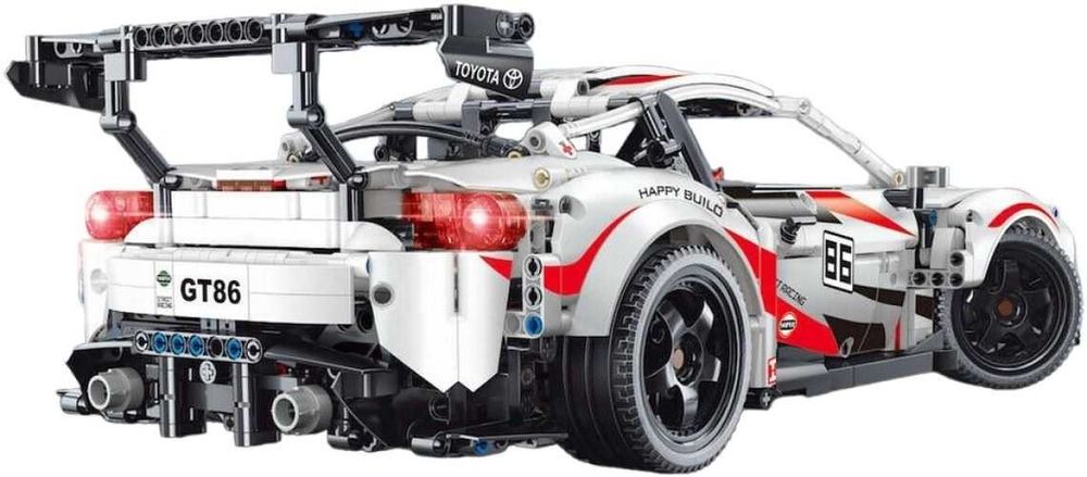 Zestaw Klocków Super Car GT86 2586el. Biały ZKL.YC-23002