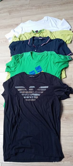 Koszulki męskie xl markowe Armani, Everlast, Nike, adidas