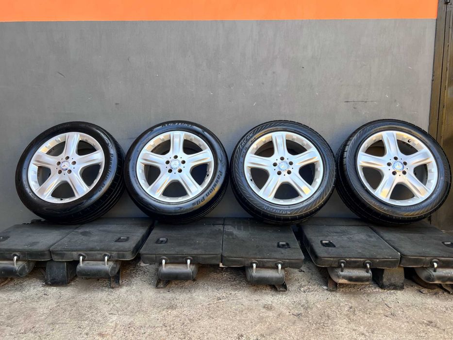 Диски R19 с резиной Mercedes GL X164 X166 титаны ML W164 W166 колеса