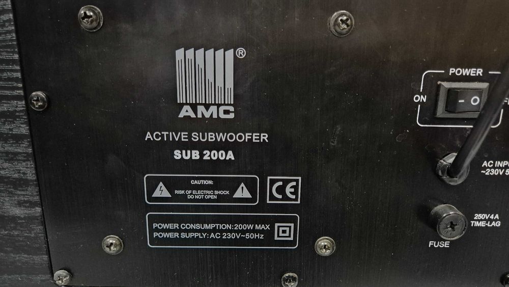 AMC SUB 200A Активний сабвуфер з чохлом