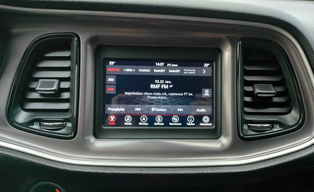 KONWERSJA USA-EU Jeep Chrysler Dodge Ford, Sync 2, Sync 3,POLSKIE menu