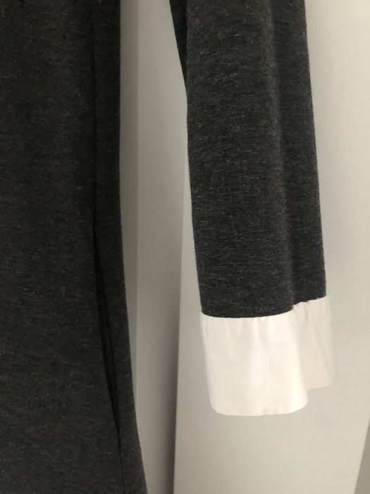 Szara sukienka Made in Italy