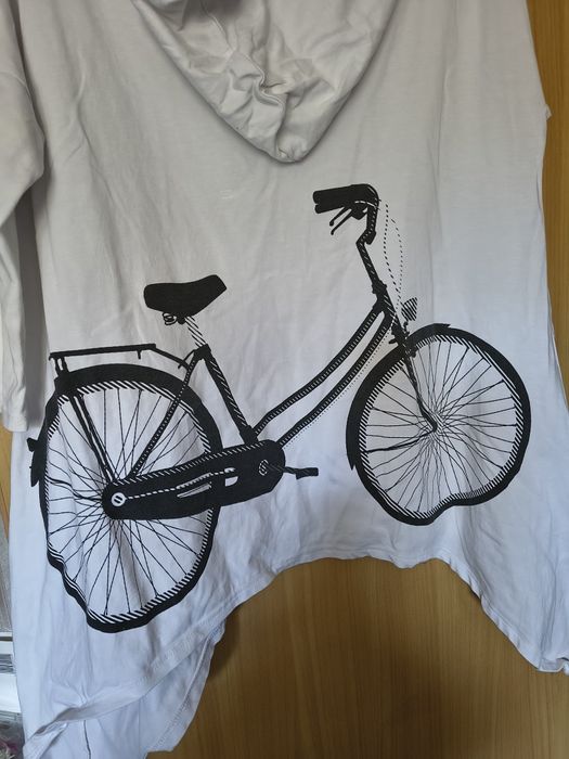 Bluzy  Tureckie z nadrukiem roweru