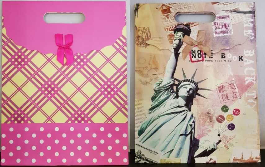 Torebka prezentowa na rzep prezent 36x27x16