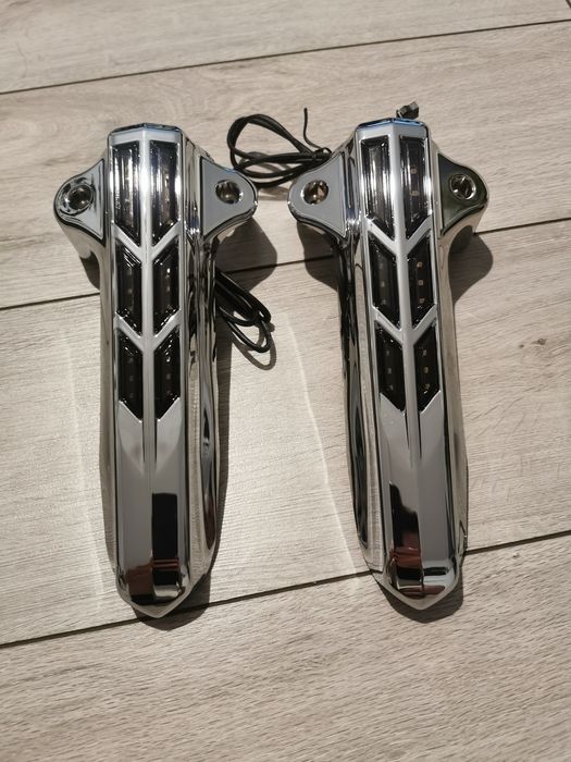 Harley Davidson electra street glide osłona lagi goleń chrom nakładka