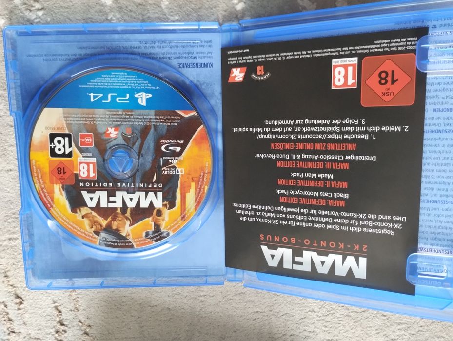 Mafia definitive edition PS4