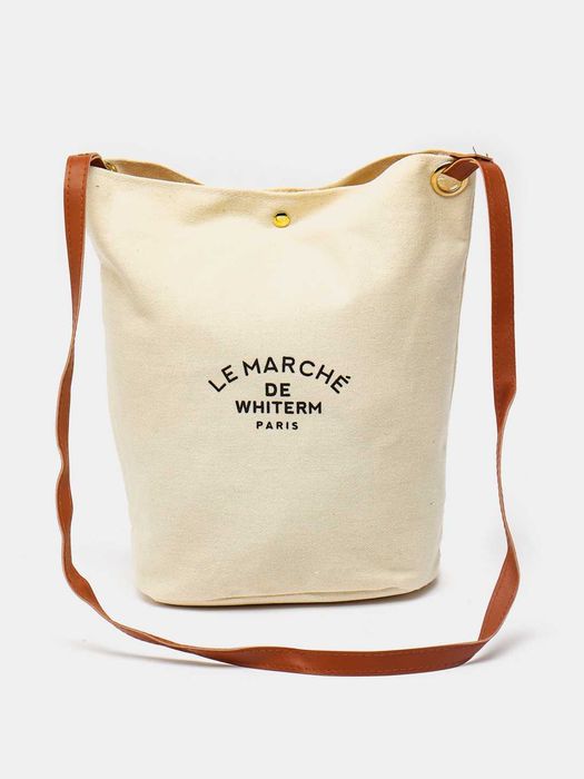 Cумка-шопер Le Marché de Whiterm Paris нова