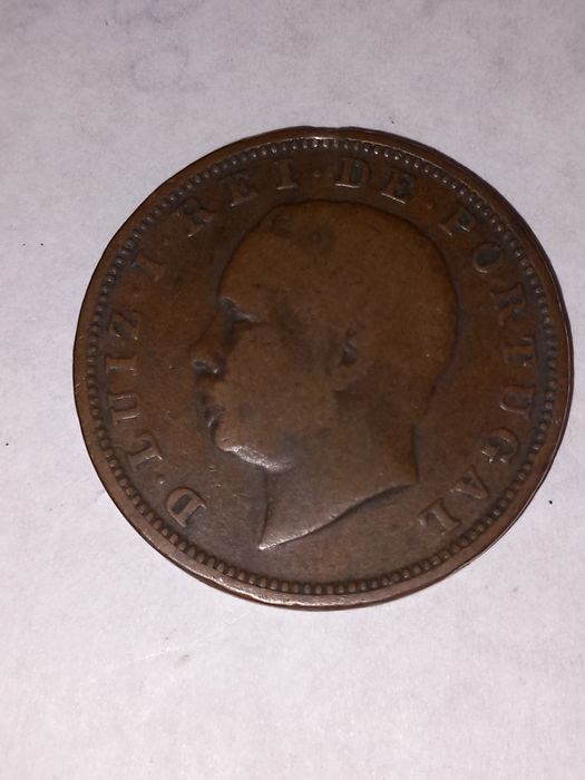 Moedas XX reis D Luis I