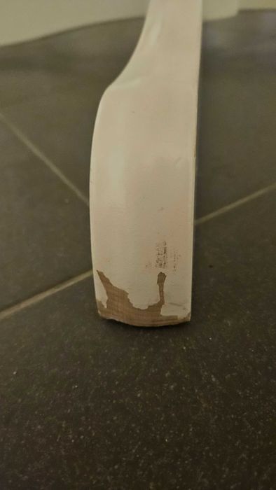 Stół okrągły, owalny, rozkładany, biały INGATORP IKEA - używany