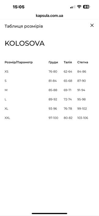 Спідниця KOLOSOVA (The coat)