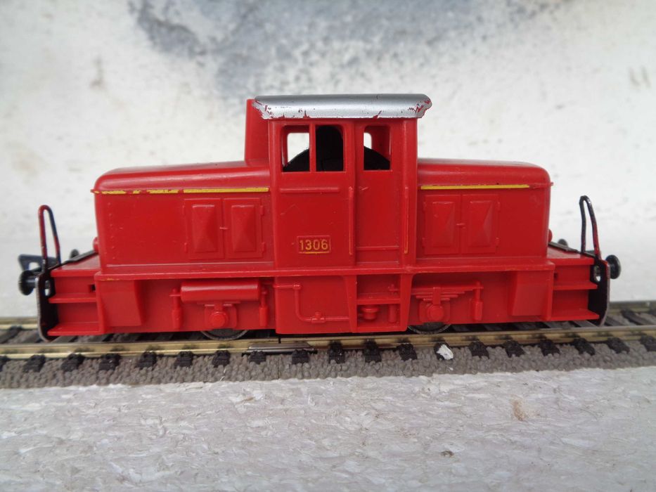 1:87 Fleischmann Locomotiva Diesel 1306 comboio