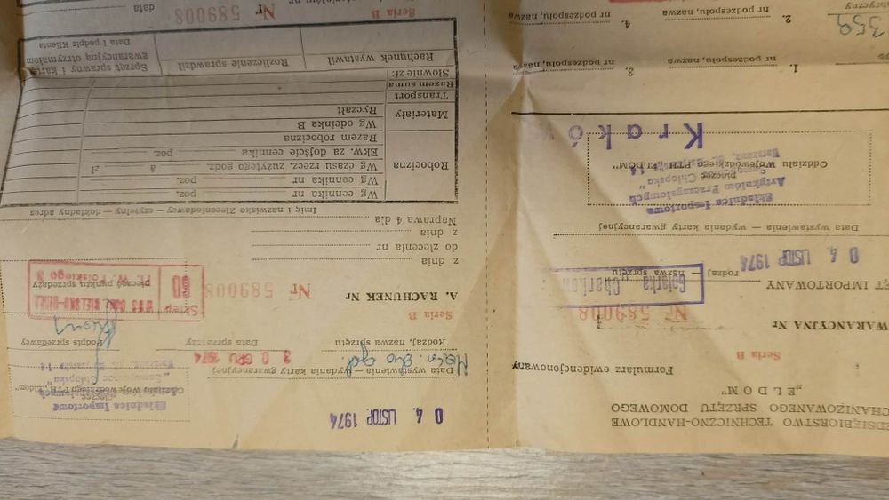 Stara Rosyjska golarka elektryczna maszynka