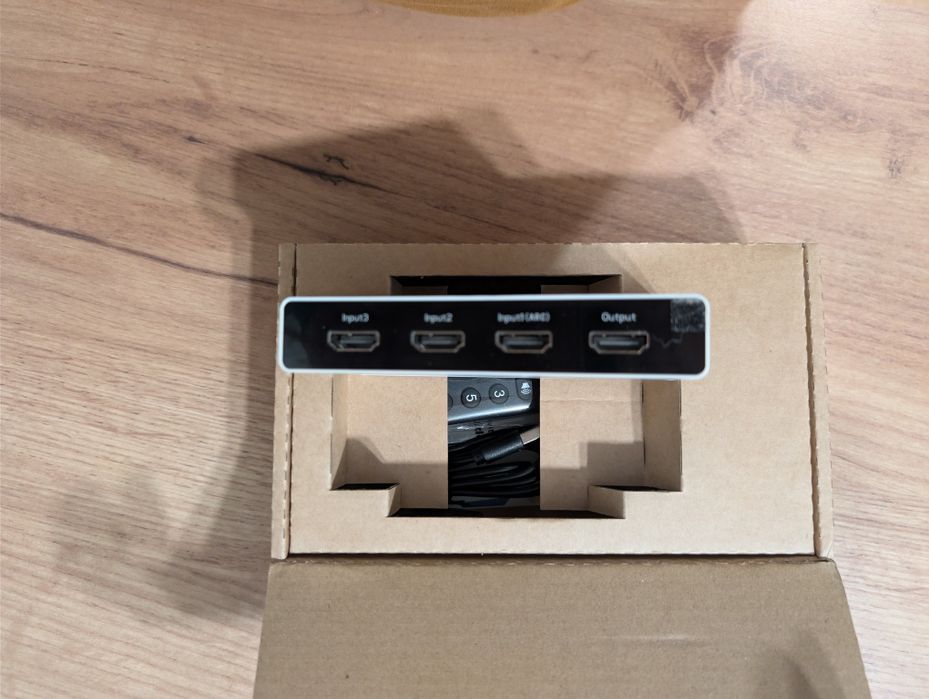 HDMI switch 4K mrocioa 3x1 pro 2.1ARC