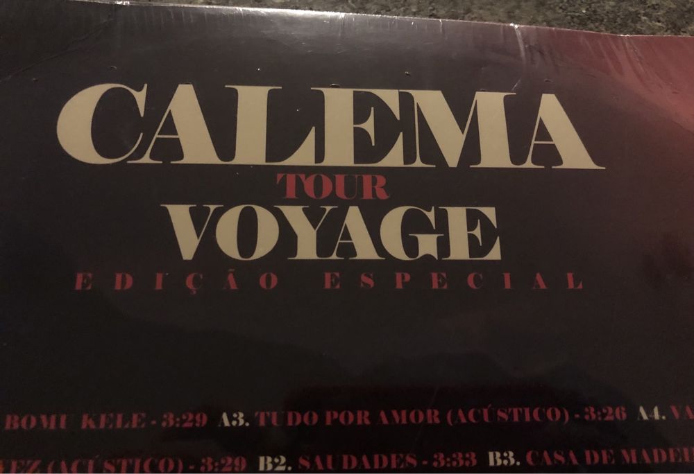 Disco em vinil 2 duplo novo Calema Voyage