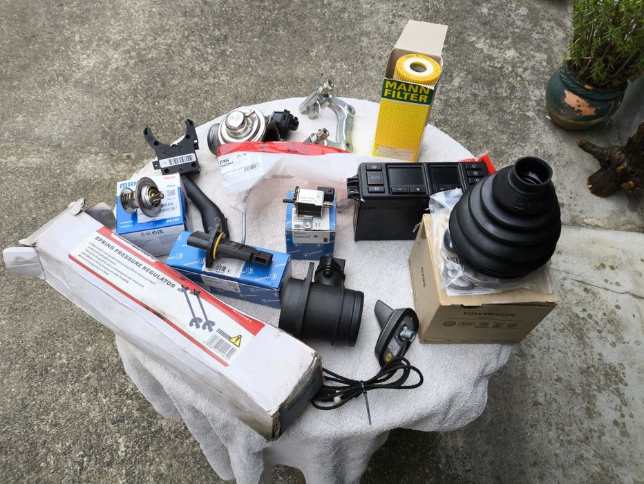 Turbo original e varias peças e acessórios Audi 1.9 TDI AGR