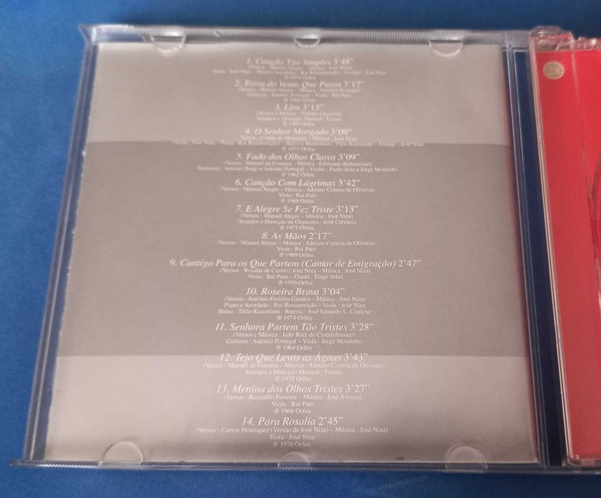 CD - Adriano Correia Oliveira - Cl. da Renascença