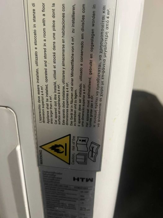 Desumidificador HTW A3 10L/Dia – Ótimo Estado