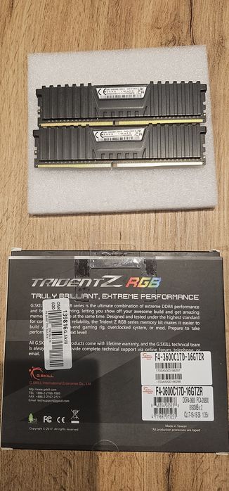 Memórias RAM ddr4 2x8gb – 3200/3600mhz – G.Skill, Corsair, Adata, TeamGroup