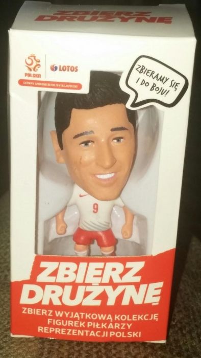 Lewandowski kolekcjonerska figurka z Lotos Euro 2016