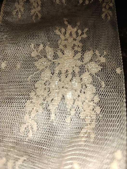 Skarpetki koronkowe beż-ecri damskie, r U, 4 szt