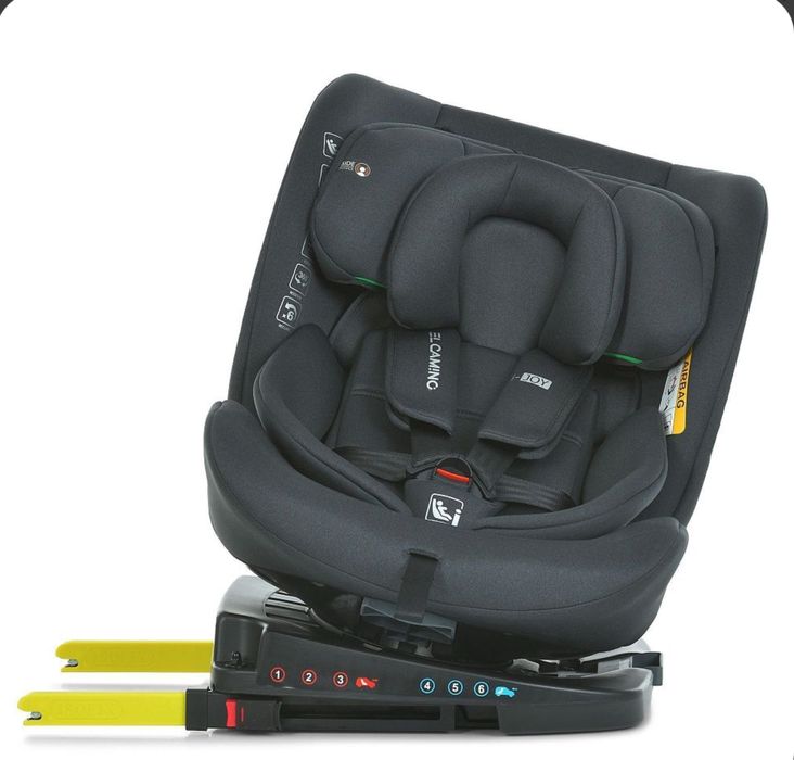 АКЦІЯ! Дитяче крісло від народження з Isofix та регулюванням