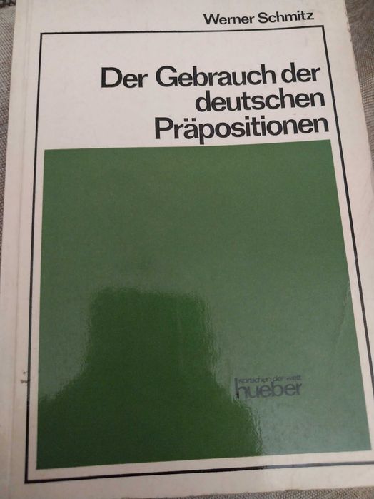 Der Gerbauch der deutschen prapisitionen