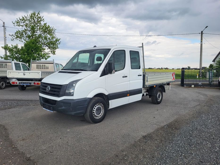 Volkswagen Crafter doka klima super stan sprowadzony  Crafter doka klima serwisowany idealny Wnętrze czyste zadbane