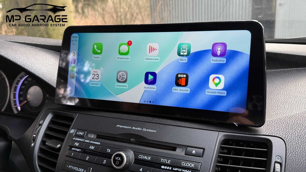 Honda Accord 8 Radio Nawigacja Android_13 12.3" Qualcomm CarPlay AndroidAuto Qled Montaż Gwarancja!!!