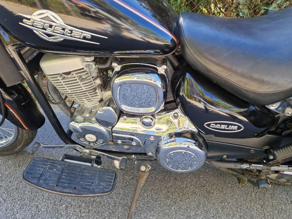 Daelim VL 125 cm3 2006r kufry niski przebieg V126 wl intruder