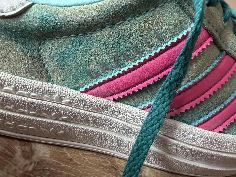 Adidas Gazelle Bold Platform 36 2/3 (22.5 cm) Mint / Pink ID7026