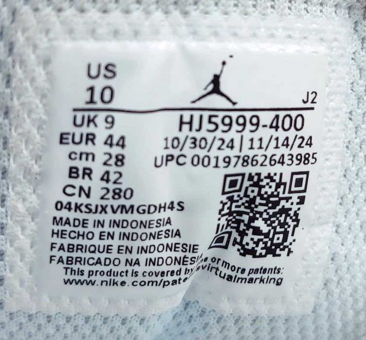 Nike Air Jordan 1 Low oryginalne buty r.44