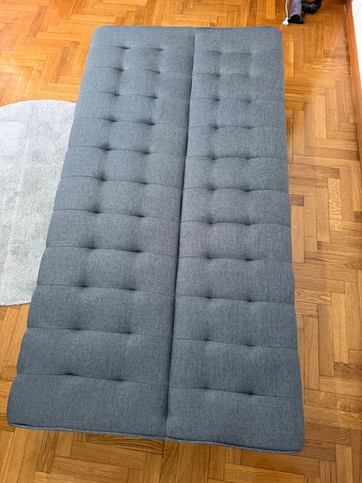 Sofá cama cinza Click Clack Kasa