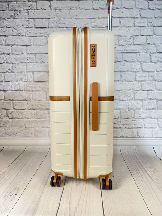 Валіза велика 4 колеса 49403/L біла Snowball (Франція)