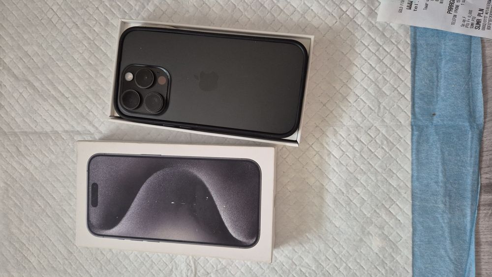 Idealny Iphone 15 pro 128gb , bez rat, nie naprawiany, 100% pewny